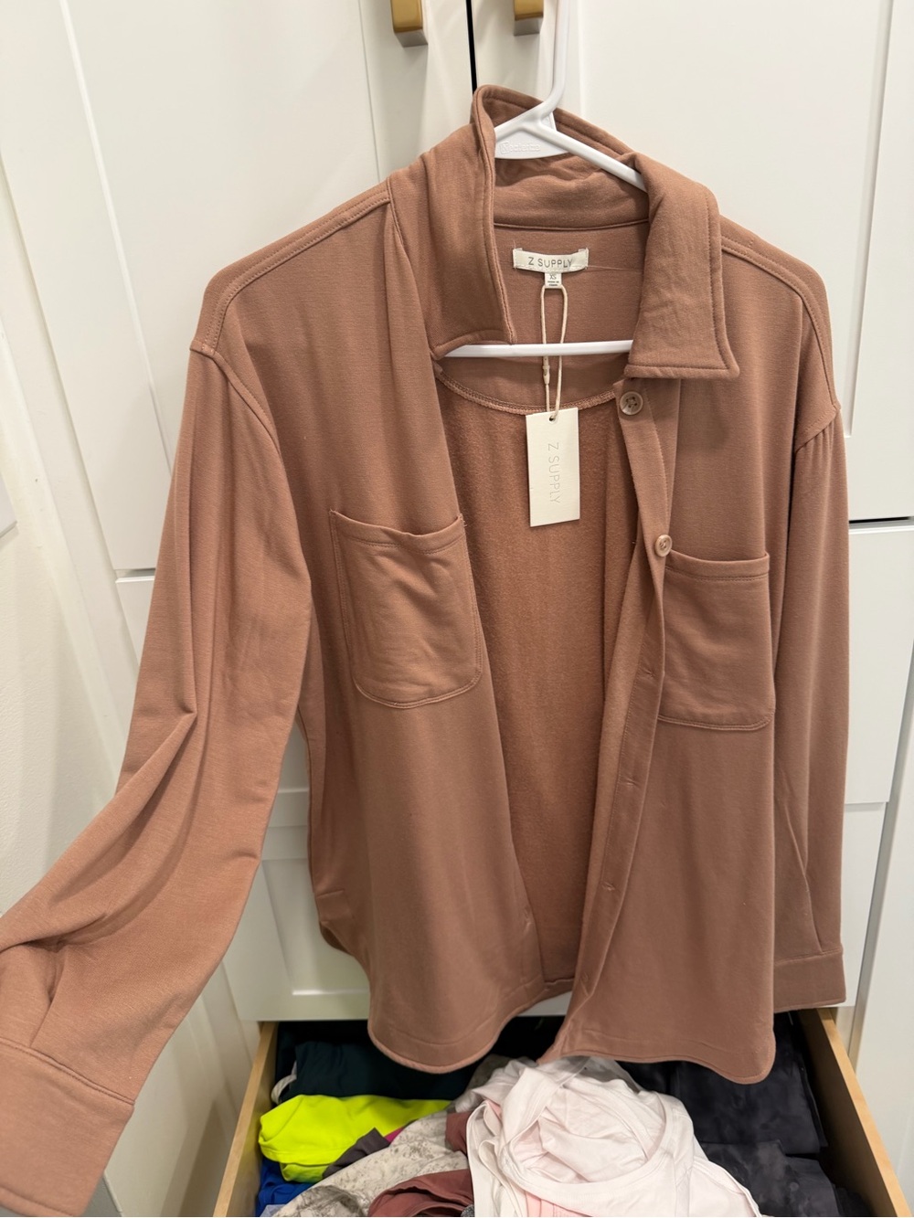 Z Supply Women's Rosewood Utility Shirt Jacket